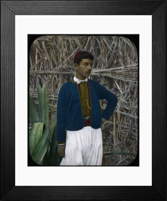 Framed Print : A Jewish boy, Tangier, Morocco Framed Print : A Jewish boy, Tangier, Morocco
