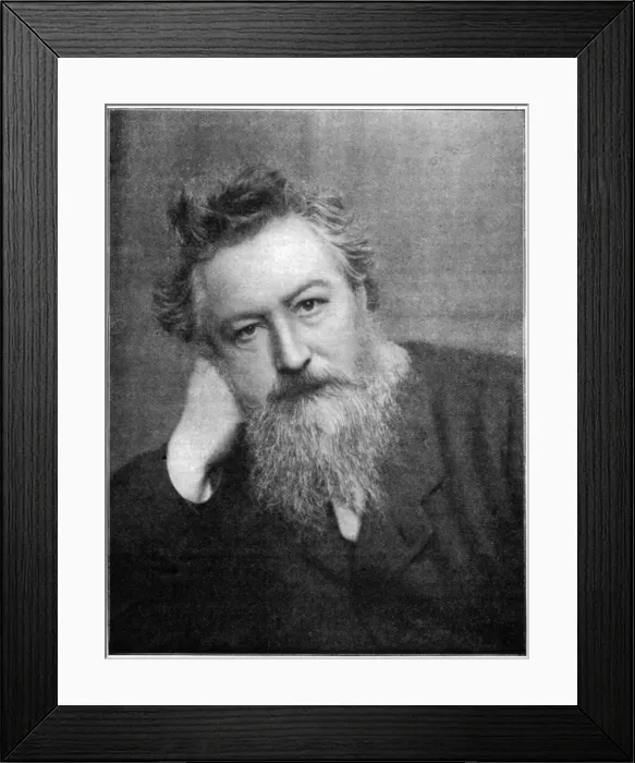 Framed Print : William Morris (1834-1996), English artist and writer, 1930s. Artist: Frederick Hollyer Framed Print : William Morris (1834-1996), English artist and writer, 1930s. Artist: Frederick Hollyer
