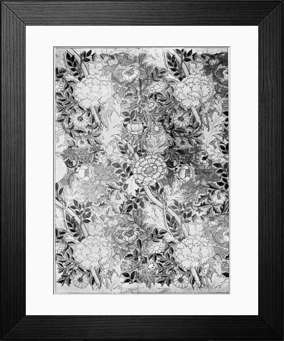 Framed Print : Norwich pattern wallpaper, 1889 (1934). Artist: William Morris Framed Print : Norwich pattern wallpaper, 1889 (1934). Artist: William Morris
