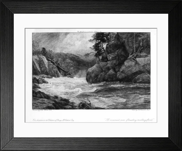 Framed Print : Glen Affaric, 1903. Artist: Robert Walker Macbeth Framed Print : Glen Affaric, 1903. Artist: Robert Walker Macbeth