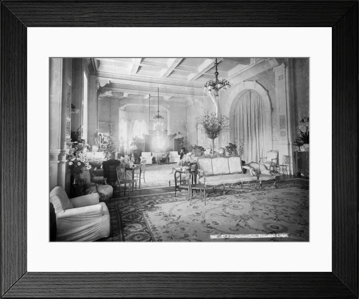 Framed Print : The reception hall, Viceregal Lodge, India, 20th century Framed Print : The reception hall, Viceregal Lodge, India, 20th century