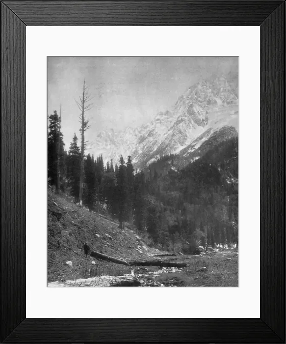 Framed Print : Sindh Valley glaciers, Kashmir, India, early 20th century. Artist: F Bremner Framed Print : Sindh Valley glaciers, Kashmir, India, early 20th century. Artist: F Bremner