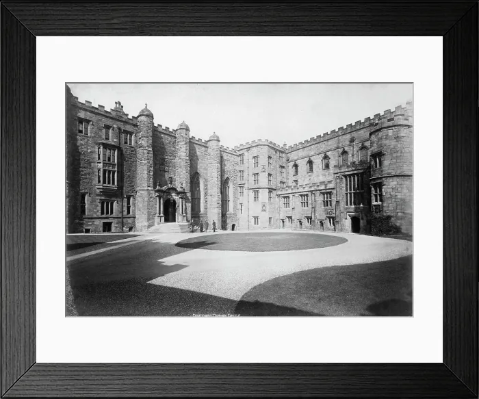 Framed Print : The courtyard, Durham Castle, England, 20th century Framed Print : The courtyard, Durham Castle, England, 20th century