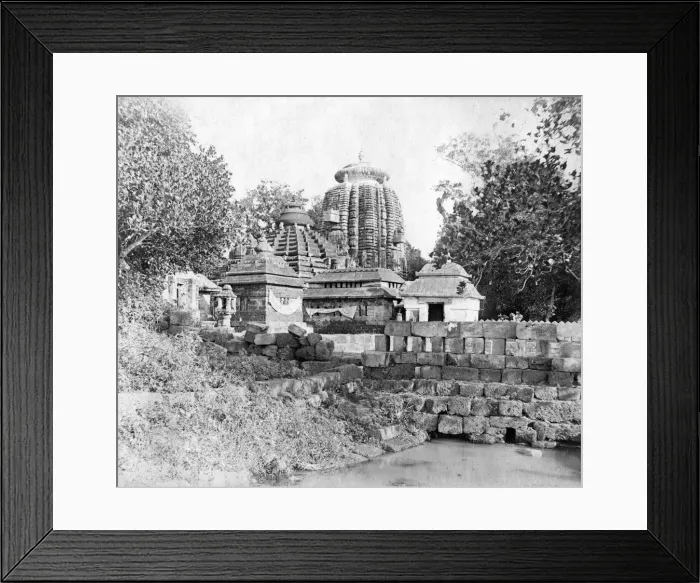 Framed Print : Lingaraj temple, Bhubaneswar, Orissa, India, 1905-1906. Artist: FL Peters Framed Print : Lingaraj temple, Bhubaneswar, Orissa, India, 1905-1906. Artist: FL Peters
