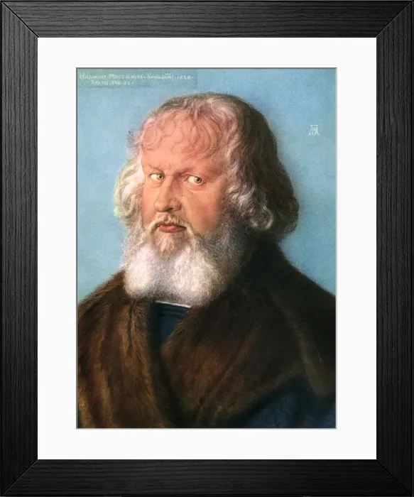 Framed Print : Hieronymus Holzschuher, 1526, (1936). Artist: Albrecht Durer Framed Print : Hieronymus Holzschuher, 1526, (1936). Artist: Albrecht Durer