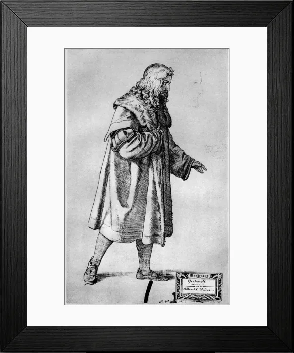 Framed Print : Albrecht Durer, 1840, (1936). Artist: Eugen Napoleon Neureuther Framed Print : Albrecht Durer, 1840, (1936). Artist: Eugen Napoleon Neureuther