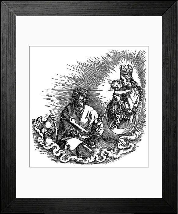 Framed Print : Die Offenbarung Johannis, 1511, (1936). Artist: Albrecht Durer Framed Print : Die Offenbarung Johannis, 1511, (1936). Artist: Albrecht Durer