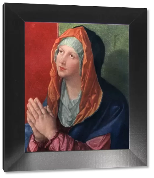 Praying Mary, 1518, (1936). Artist: Albrecht Durer