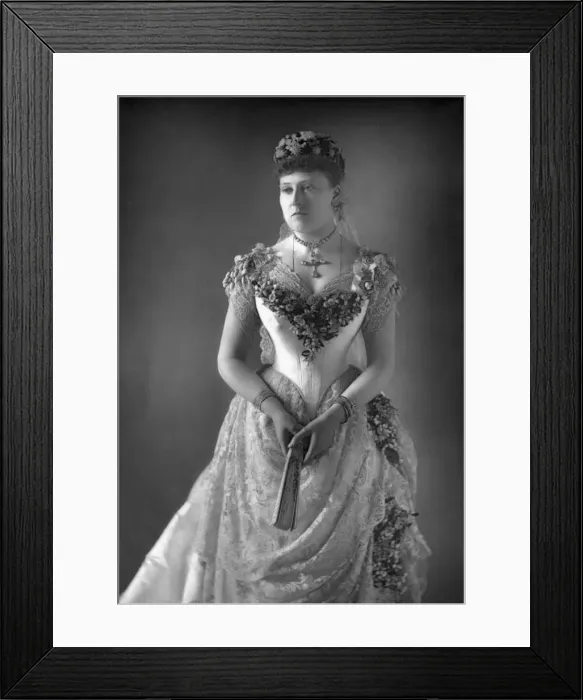 Framed Print : Princess Henry of Battenberg (1857-1944), 1893. Artist: W&D Downey Framed Print : Princess Henry of Battenberg (1857-1944), 1893. Artist: W&D Downey