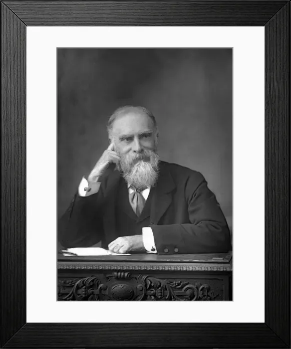Framed Print : James Bryce, 1st Viscount Bryce, British jurist, historian and politician, 1893. Artist: W&D Downey Framed Print : James Bryce, 1st Viscount Bryce, British jurist, historian and politician, 1893. Artist: W&D Downey