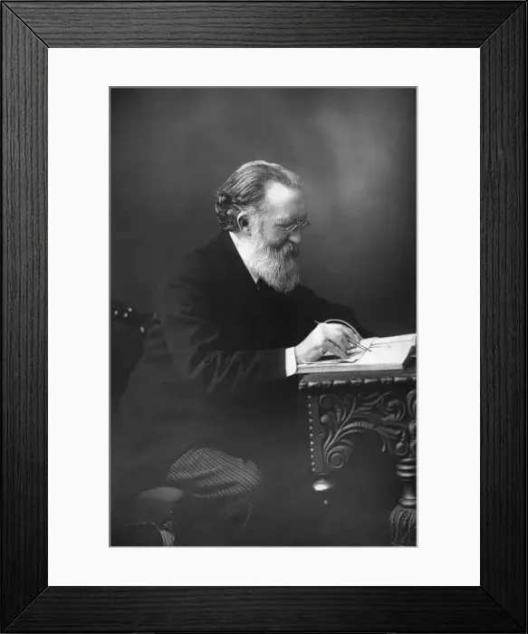 Framed Print : Justin McCarthy (1830-1912), Irish politician, historian and novelist, 1893. Artist: W&D Downey Framed Print : Justin McCarthy (1830-1912), Irish politician, historian and novelist, 1893. Artist: W&D Downey