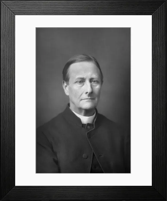 Framed Print : Reverend Sabine Baring-Gould (1834-1924), English hagiographer, novelist and eclectic scholar, 1893. Artist: W&D Downey Framed Print : Reverend Sabine Baring-Gould (1834-1924), English hagiographer, novelist and eclectic scholar, 1893. Artist: W&D Downey