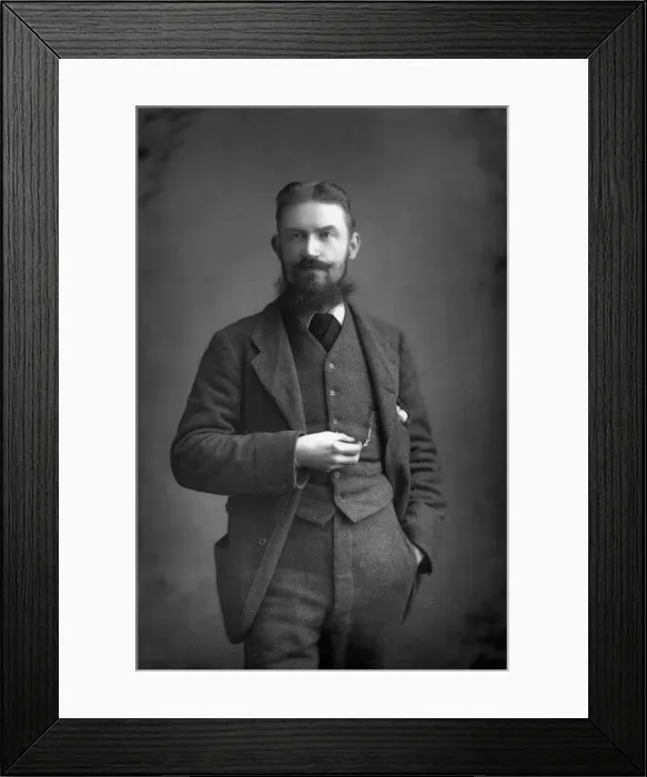 Framed Print : George Bernard Shaw (1856-1950) Irish dramatist, critic and Fabian, 1893. Artist: W&D Downey Framed Print : George Bernard Shaw (1856-1950) Irish dramatist, critic and Fabian, 1893. Artist: W&D Downey