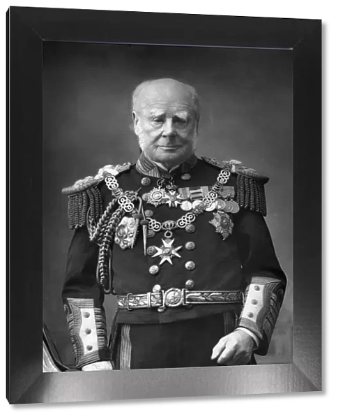 Admiral of the Fleet Sir Henry Keppel (1809-1904), 1893. Artist: W&D Downey