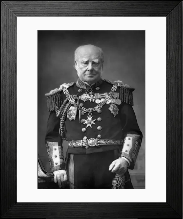 Framed Print : Admiral of the Fleet Sir Henry Keppel (1809-1904), 1893. Artist: W&D Downey Framed Print : Admiral of the Fleet Sir Henry Keppel (1809-1904), 1893. Artist: W&D Downey