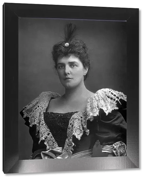 Lady Randolph Churchill (1854-1921), American society beauty, 1893. Artist: W&D Downey