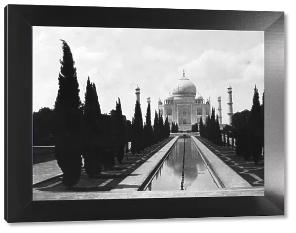 The Taj Mahal, Agra, India, 1916-1917