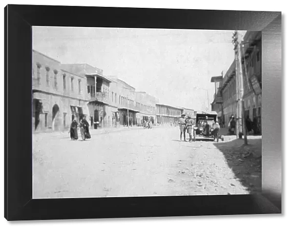 The main street of Mosul, Iraq, c1910s