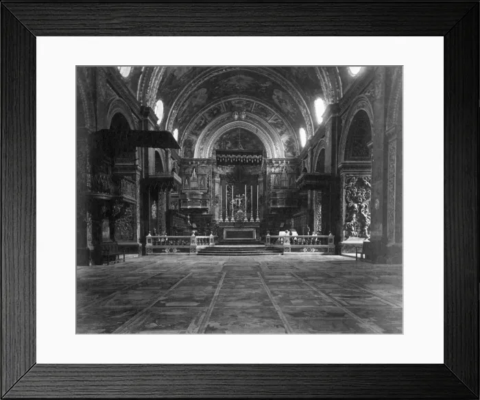 Framed Print : St Johns Co-Cathedral, Valletta, Malta, c1910s Framed Print : St Johns Co-Cathedral, Valletta, Malta, c1910s