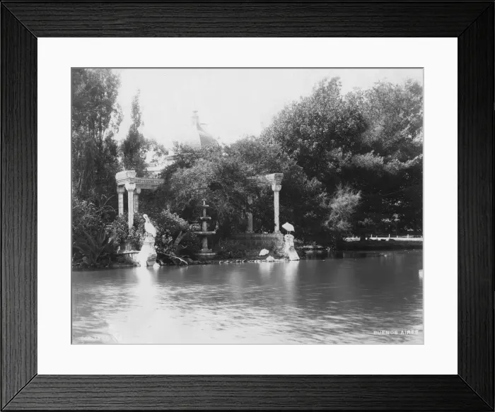 Framed Print : The botanical garden at Palermo Park, Buenos Aires, Argentina, 1927 Framed Print : The botanical garden at Palermo Park, Buenos Aires, Argentina, 1927