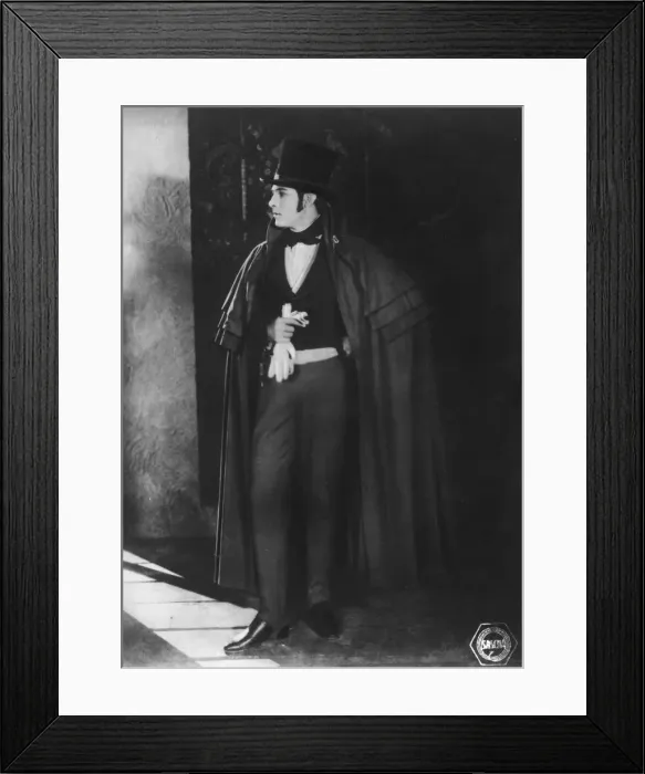Framed Print : Rudolph Valentino (1895-1926), Italian actor, c1920s Framed Print : Rudolph Valentino (1895-1926), Italian actor, c1920s