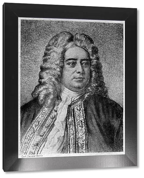 George Frideric Handel (1685-1759), German-born British composer, 20th century. Artist: Carl Jander