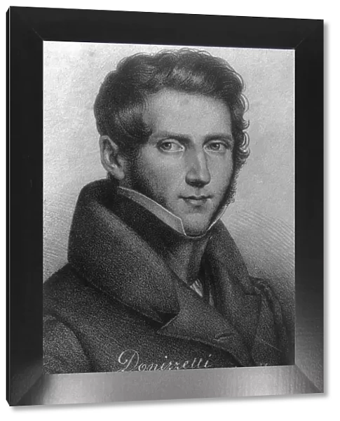 Gaetano Donizetti (1797-1848), Italian composer, 20th century