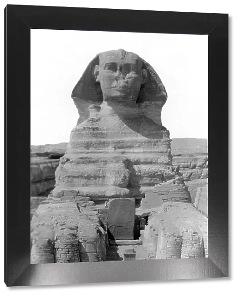 The Great Sphinx of Giza, Egypt, May 1949