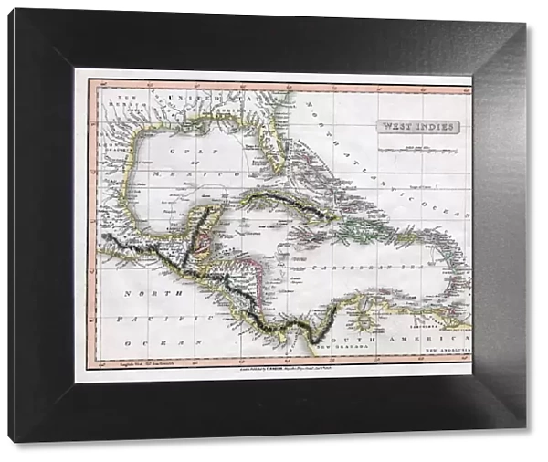 A map of the West Indies, 1808. Artist: C Smith
