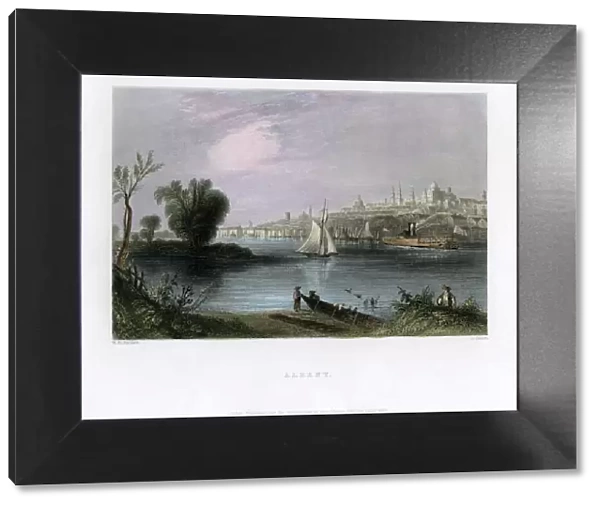 Albany, New York, USA, 1837. Artist: C Cousen