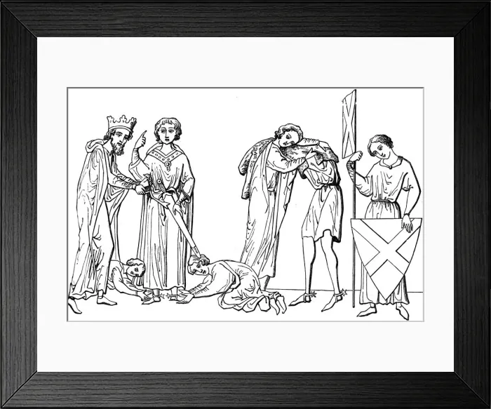 Framed Print : A knights armament, 1849 Framed Print : A knights armament, 1849