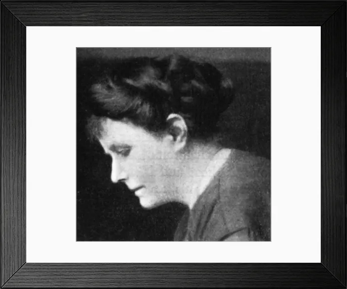 Framed Print : May Sinclair (1862-1946), British writer, early 20th century Framed Print : May Sinclair (1862-1946), British writer, early 20th century