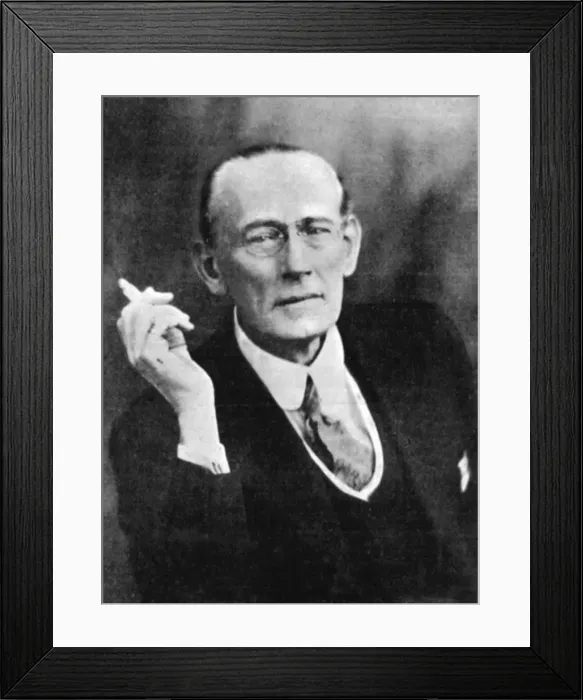Framed Print : William John Locke (1863-1930), British novelist and short story writer, early 20th century Framed Print : William John Locke (1863-1930), British novelist and short story writer, early 20th century