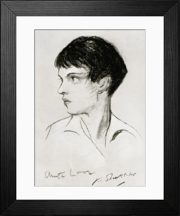 Framed Print : Anita Loos (1888-1981), American screenwriter, playwright and author, early 20th century Framed Print : Anita Loos (1888-1981), American screenwriter, playwright and author, early 20th century