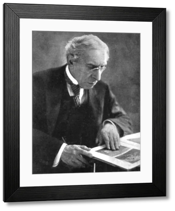 Framed Print : Israel Zangwill (1864-1926), English-born Zionist and writer, early 20th century Framed Print : Israel Zangwill (1864-1926), English-born Zionist and writer, early 20th century