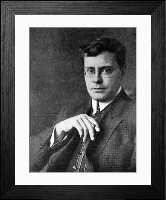 Framed Print : Jeffery Farnol (1878-1952), English author, early 20th century Framed Print : Jeffery Farnol (1878-1952), English author, early 20th century