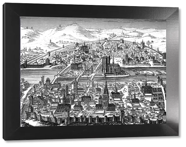 Paris, France, 1607. Artist: A Bisson
