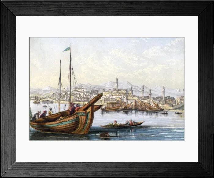 Framed Print : Varna, Bulgaria, 19th century Framed Print : Varna, Bulgaria, 19th century