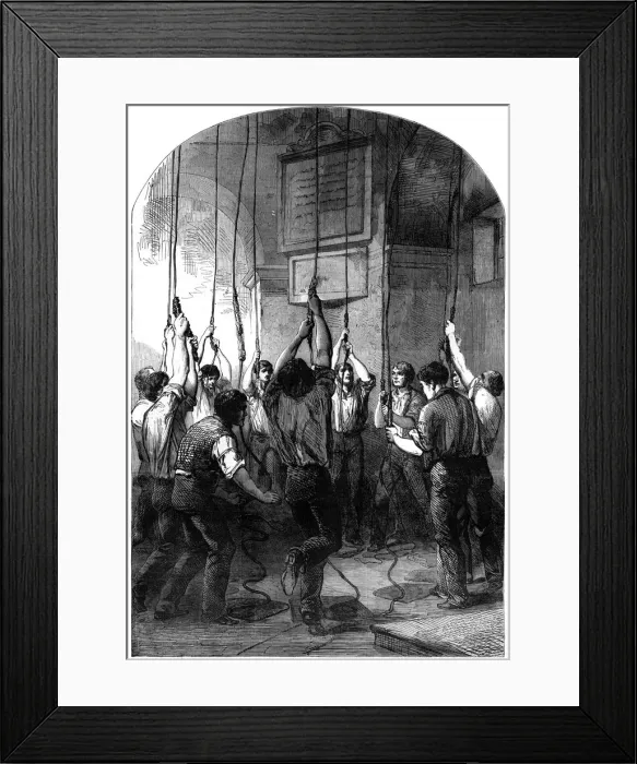Framed Print : Peace rejoicings, 1856 Framed Print : Peace rejoicings, 1856