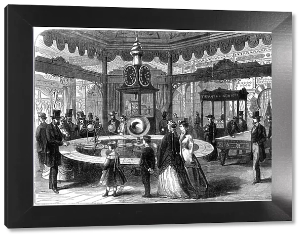 The United States section of the Paris International Exhibition, 1867