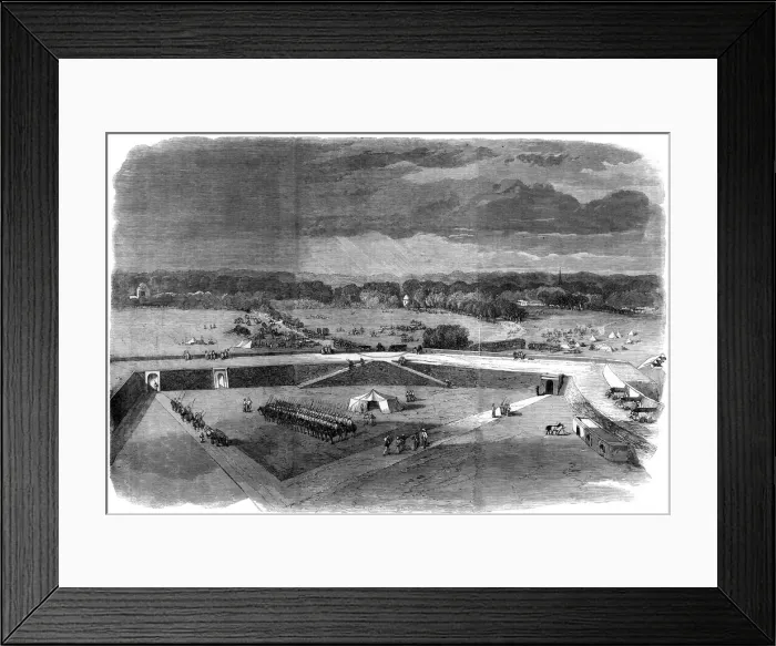 Framed Print : Brigadier-General Havelock leaving the Fortress of Allahabad to recapture Cawnpore, 1857 Framed Print : Brigadier-General Havelock leaving the Fortress of Allahabad to recapture Cawnpore, 1857