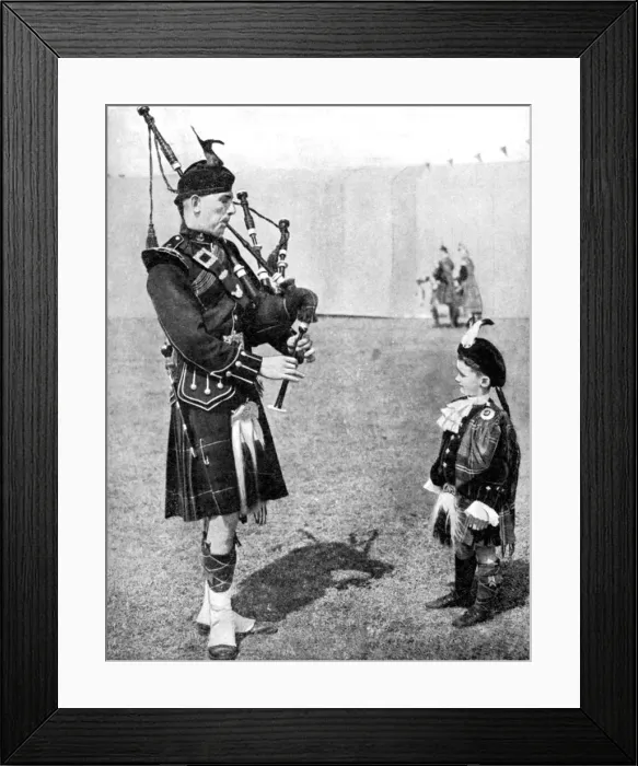Framed Print : National costumes preserved in army uniform, 1936. Artist: Fox Framed Print : National costumes preserved in army uniform, 1936. Artist: Fox