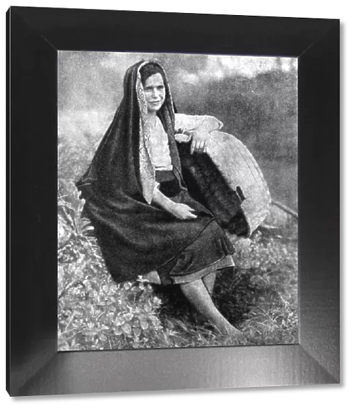 Peasant woman, northern Portugal, 1936. Artist: O Bobone