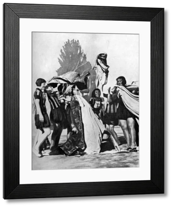 Framed Print : Uzbek girls, 1936 Framed Print : Uzbek girls, 1936