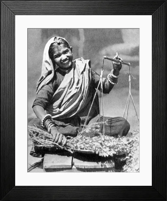 Framed Print : Vegetable seller, Jaipur, India, 1936 Framed Print : Vegetable seller, Jaipur, India, 1936