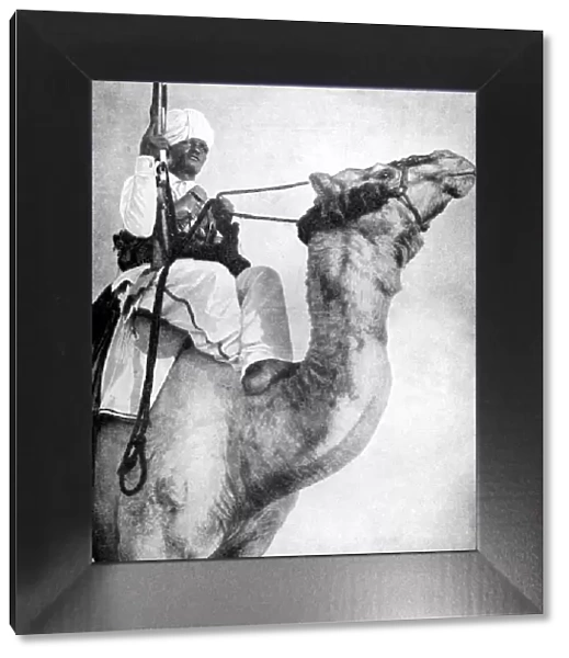 Desert warrior of Africa, 1936. Artist: Fox Photos