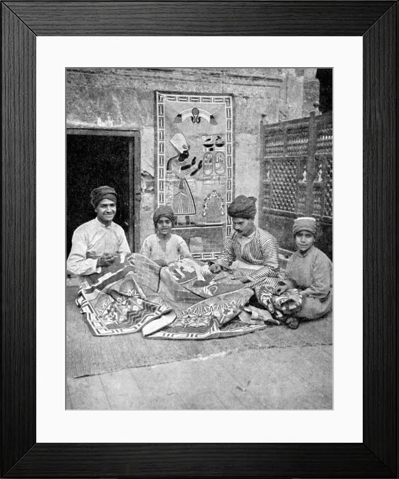 Framed Print : Craftsmen, Cairo, Egypt, Africa, 1936. Artist: Donald McLeish Framed Print : Craftsmen, Cairo, Egypt, Africa, 1936. Artist: Donald McLeish