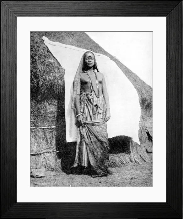 Framed Print : An Abyssinian (Ethiopian) woman, 1936. Artist: Wide World Photos Framed Print : An Abyssinian (Ethiopian) woman, 1936. Artist: Wide World Photos