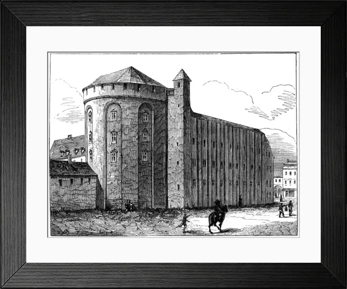 Framed Print : The Palace of Treves, France, c17th century (1849) Framed Print : The Palace of Treves, France, c17th century (1849)