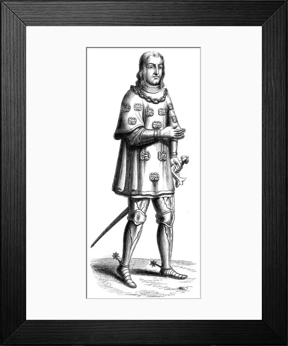 Framed Print : Louis de Mallet, Lord of Graville and Admiral of France, 16th century (1849) Framed Print : Louis de Mallet, Lord of Graville and Admiral of France, 16th century (1849)